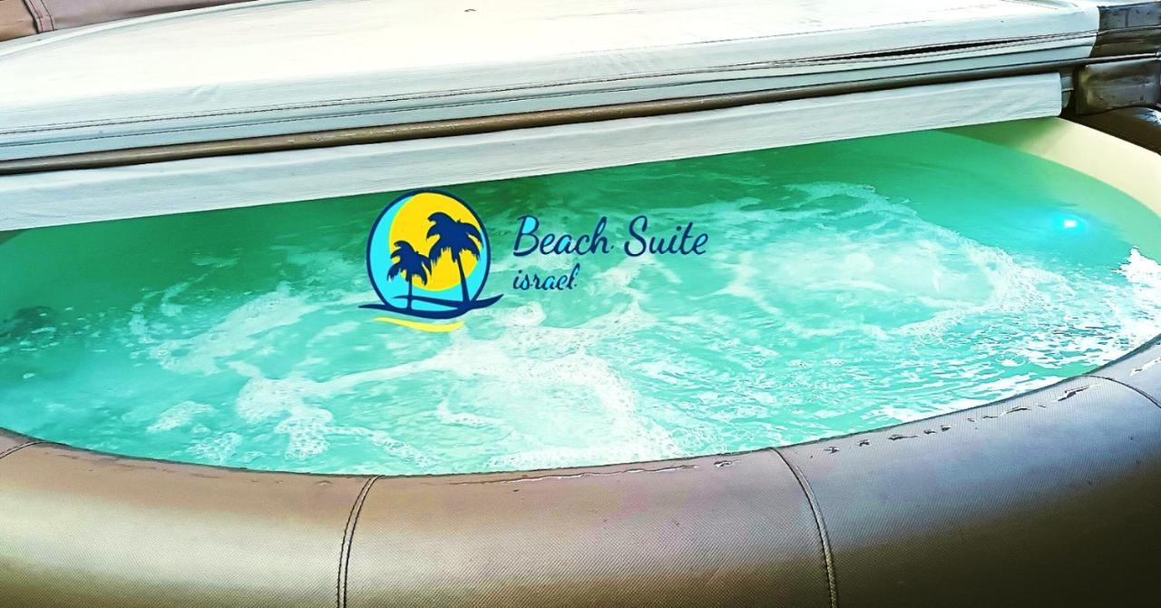 Beach Suite Israel- Private Jacuzzi Garden Suite & Gym, 3 Min Walk To Beach ביץ סוייט ישראל- ג'קוזי פרטי בגינה 3 דקות הליכה לים וחדר כושר Ашкелон Екстер'єр фото